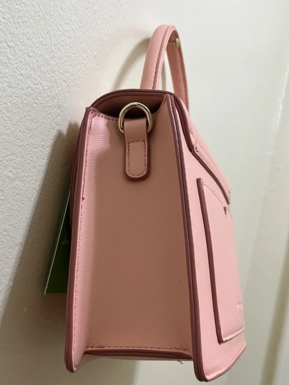 Sam Edelman top handle crossbody NWT+dust bag pink blush color